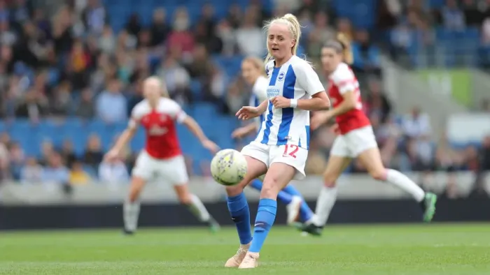 Framed Print : Brighton & Hove Albion Women vs. Arsenal Women: WSL Clash at American Express Community Stadium (29APR19) - Intense Action from the Women's Super League Match Framed Print : Brighton & Hove Albion Women vs. Arsenal Women: WSL Clash at American Express Community Stadium (29APR19) - Intense Action from the Women's Super League Match
