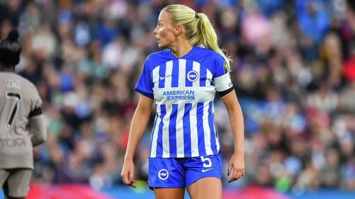 Framed Print : Brighton & Hove Albion Women vs. Tottenham Hotspur Women: A Premier League Showdown at Amex Stadium (15th October 2023) Framed Print : Brighton & Hove Albion Women vs. Tottenham Hotspur Women: A Premier League Showdown at Amex Stadium (15th October 2023)