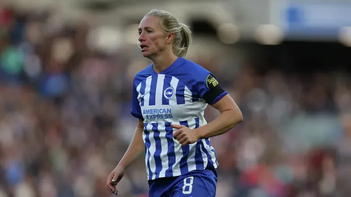 Framed Print : Brighton & Hove Albion Women vs. Tottenham Hotspur Women: A Premier League Showdown at Amex Stadium (15th October 2023)
