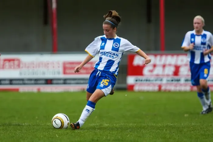 Framed Print : Brighton & Hove Albion Women vs. Chesham: 2013-14 Season Match Framed Print : Brighton & Hove Albion Women vs. Chesham: 2013-14 Season Match