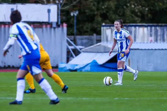 Framed Print : Brighton & Hove Albion Women vs. Gillingham: 2013-14 Season Match Framed Print : Brighton & Hove Albion Women vs. Gillingham: 2013-14 Season Match