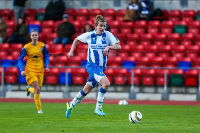Framed Print : Brighton & Hove Albion Women vs. Gillingham: A FA WSL Showdown (2013-14 Season) Framed Print : Brighton & Hove Albion Women vs. Gillingham: A FA WSL Showdown (2013-14 Season)