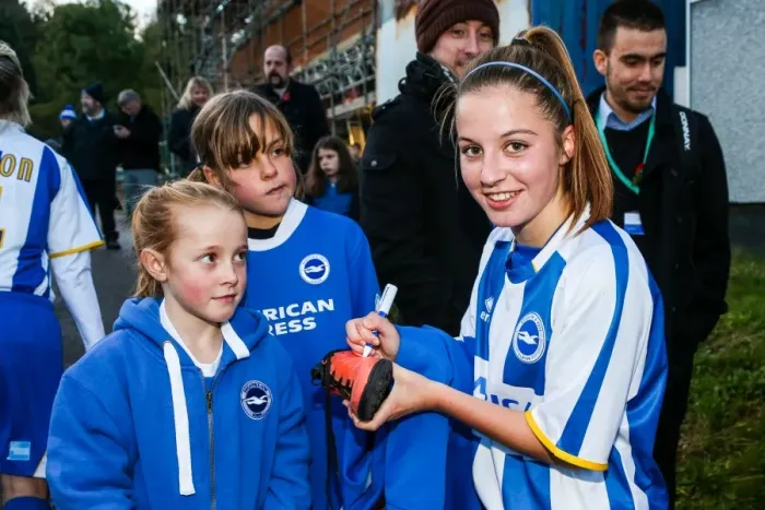 Framed Print : Brighton & Hove Albion Women vs. Gillingham: 2013-14 Season Match Framed Print : Brighton & Hove Albion Women vs. Gillingham: 2013-14 Season Match