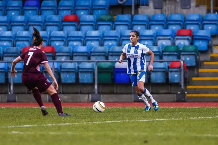Framed Print : Brighton & Hove Albion Women vs. Portsmouth: 2013-14 Season Match Framed Print : Brighton & Hove Albion Women vs. Portsmouth: 2013-14 Season Match
