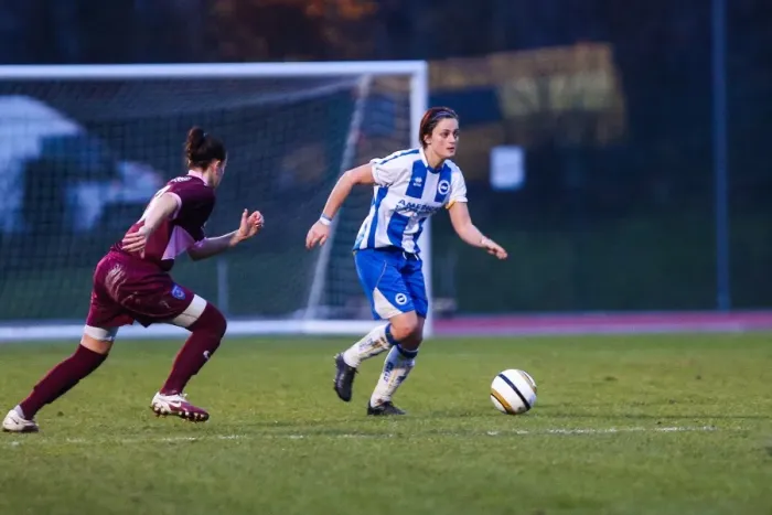 Framed Print : Brighton & Hove Albion Women vs. Portsmouth: 2013-14 Season Match Framed Print : Brighton & Hove Albion Women vs. Portsmouth: 2013-14 Season Match