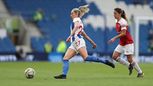 Brighton & Hove Albion Women vs Arsenal Women: WSL Clash at American Express Community Stadium (29APR19) - Intense Action from the Women's Super League Match