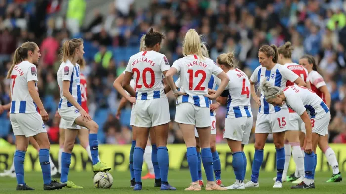 Framed Print : Brighton and Hove Albion Women vs Arsenal Women: WSL Clash at American Express Community Stadium (29APR19) - Intense Match Action Framed Print : Brighton and Hove Albion Women vs Arsenal Women: WSL Clash at American Express Community Stadium (29APR19) - Intense Match Action