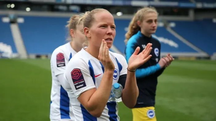 Framed Print : Brighton and Hove Albion Women vs Arsenal Women: WSL Clash at American Express Community Stadium (29APR19) - Intense Match Action Framed Print : Brighton and Hove Albion Women vs Arsenal Women: WSL Clash at American Express Community Stadium (29APR19) - Intense Match Action
