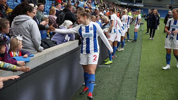 Brighton and Hove Albion Women vs. Arsenal Women: WSL Clash at American Express Community Stadium (29APR19) - Intense Action from the Womens Super League Match