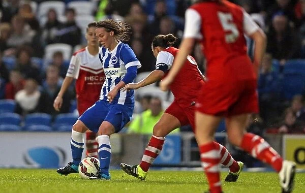 Brighton & Hove Albion Women vs Charlton Athletic Ladies: FA Womens Premier League Showdown at American Express Community Stadium (December 2015)