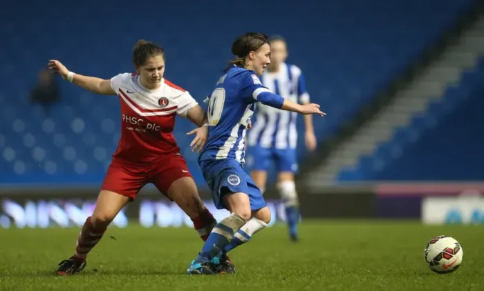 Framed Print : Brighton & Hove Albion Women vs Charlton Athletic Ladies: FA Womens Premier League Showdown at American Express Community Stadium (December 2015) Framed Print : Brighton & Hove Albion Women vs Charlton Athletic Ladies: FA Womens Premier League Showdown at American Express Community Stadium (December 2015)