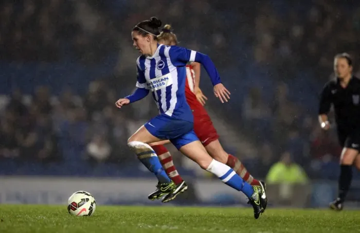 Framed Print : Brighton & Hove Albion Women vs Charlton Athletic Ladies: FA Womens Premier League Showdown at American Express Community Stadium (December 2015) Framed Print : Brighton & Hove Albion Women vs Charlton Athletic Ladies: FA Womens Premier League Showdown at American Express Community Stadium (December 2015)