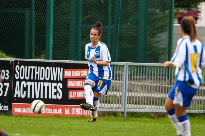 Framed Print : Brighton & Hove Albion Women's Football: 2013-14 Season - Chesham Match Framed Print : Brighton & Hove Albion Women's Football: 2013-14 Season - Chesham Match