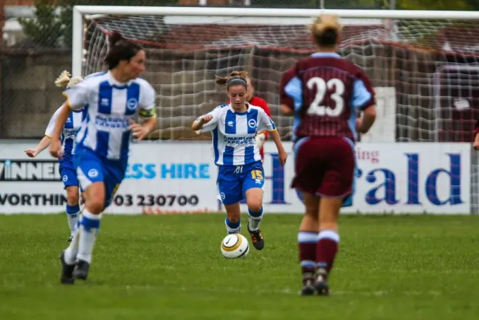 Framed Print : Brighton & Hove Albion Women's Football: 2013-14 Season - Chesham Match Framed Print : Brighton & Hove Albion Women's Football: 2013-14 Season - Chesham Match