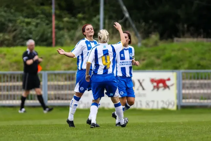 Framed Print : Brighton & Hove Albion Women's Football: 2013-14 Season - Chesham Match Framed Print : Brighton & Hove Albion Women's Football: 2013-14 Season - Chesham Match