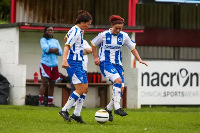 Framed Print : Brighton & Hove Albion Women's Football: 2013-14 Season - Chesham Match Framed Print : Brighton & Hove Albion Women's Football: 2013-14 Season - Chesham Match