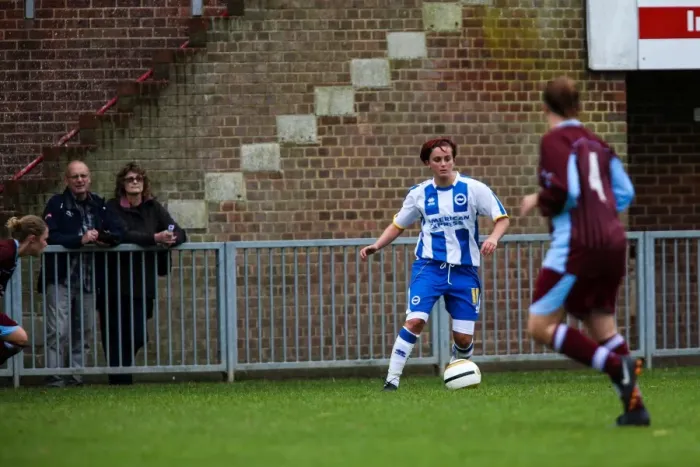 Framed Print : Brighton & Hove Albion Women's Football: 2013-14 Season - Chesham Match Framed Print : Brighton & Hove Albion Women's Football: 2013-14 Season - Chesham Match