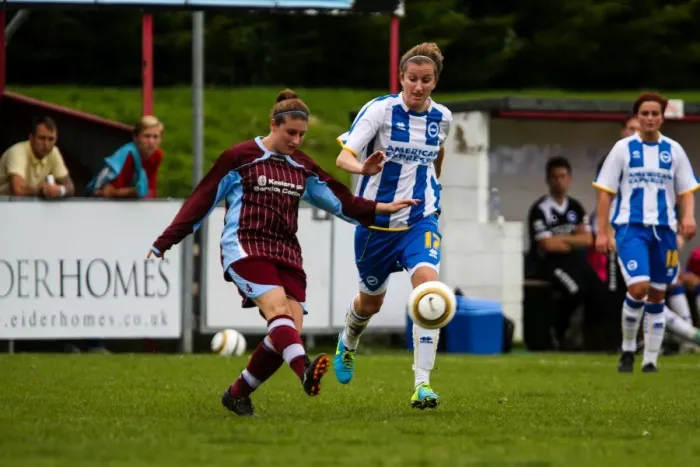 Framed Print : Brighton & Hove Albion Women's Football: 2013-14 Season - Chesham Match Framed Print : Brighton & Hove Albion Women's Football: 2013-14 Season - Chesham Match