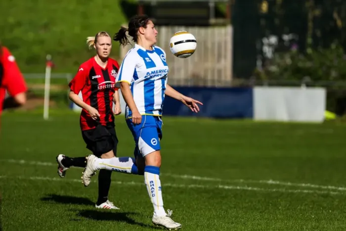 Framed Print : Brighton & Hove Albion Women's Football: 2013-14 Season - Lewes Match Framed Print : Brighton & Hove Albion Women's Football: 2013-14 Season - Lewes Match