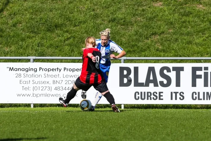 Framed Print : Brighton & Hove Albion Women's Football: 2013-14 Season - Lewes Match Framed Print : Brighton & Hove Albion Women's Football: 2013-14 Season - Lewes Match
