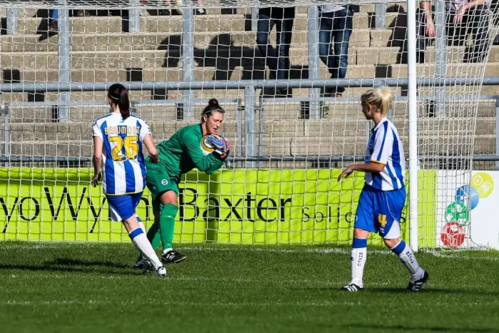 Framed Print : Brighton & Hove Albion Women's Football: 2013-14 Season - Lewes Match Framed Print : Brighton & Hove Albion Women's Football: 2013-14 Season - Lewes Match