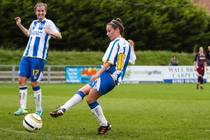 Framed Print : Brighton & Hove Albion Women's Football: 2013-14 Season - Match Against Chesham Framed Print : Brighton & Hove Albion Women's Football: 2013-14 Season - Match Against Chesham