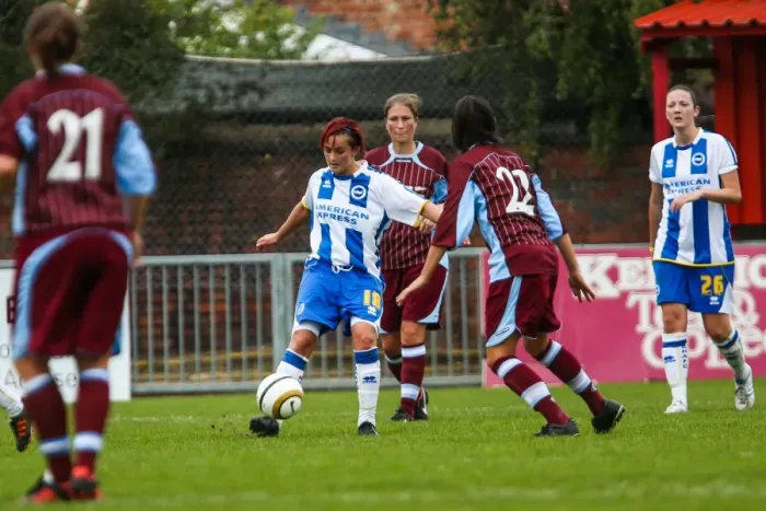 Framed Print : Brighton & Hove Albion Women's Football: 2013-14 Season - Match Against Chesham Framed Print : Brighton & Hove Albion Women's Football: 2013-14 Season - Match Against Chesham