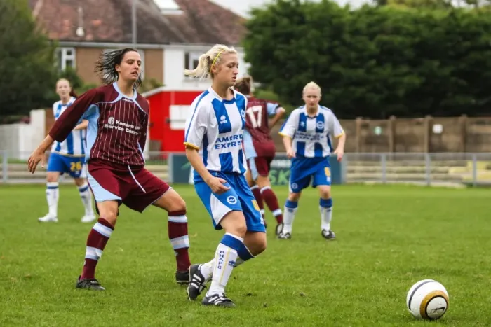 Framed Print : Brighton & Hove Albion Women's Football: 2013-14 Season - Match Against Chesham Framed Print : Brighton & Hove Albion Women's Football: 2013-14 Season - Match Against Chesham