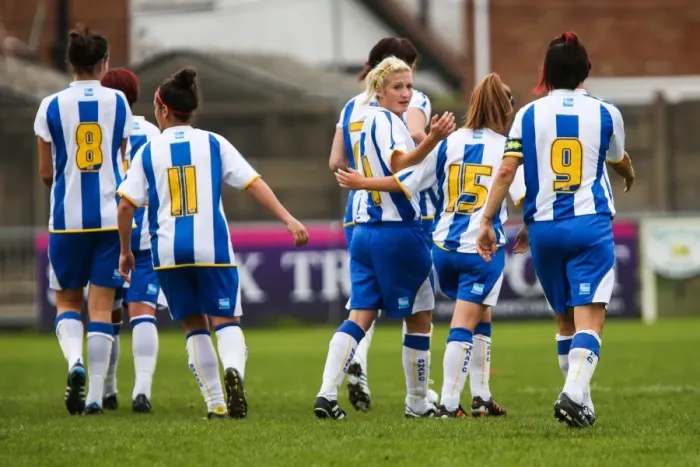 Framed Print : Brighton & Hove Albion Women's Football: 2013-14 Season Match vs. Chesham Framed Print : Brighton & Hove Albion Women's Football: 2013-14 Season Match vs. Chesham