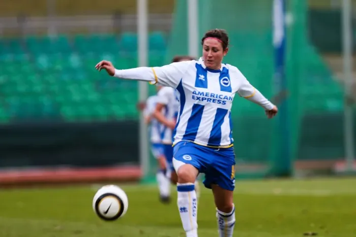 Framed Print : Brighton & Hove Albion Women's Football: Chesham (2) - Season 2013-14 Framed Print : Brighton & Hove Albion Women's Football: Chesham (2) - Season 2013-14