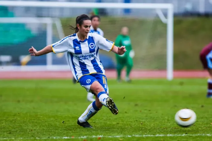 Framed Print : Brighton & Hove Albion Women's Football: Chesham (2) - Season 2013-14 Framed Print : Brighton & Hove Albion Women's Football: Chesham (2) - Season 2013-14