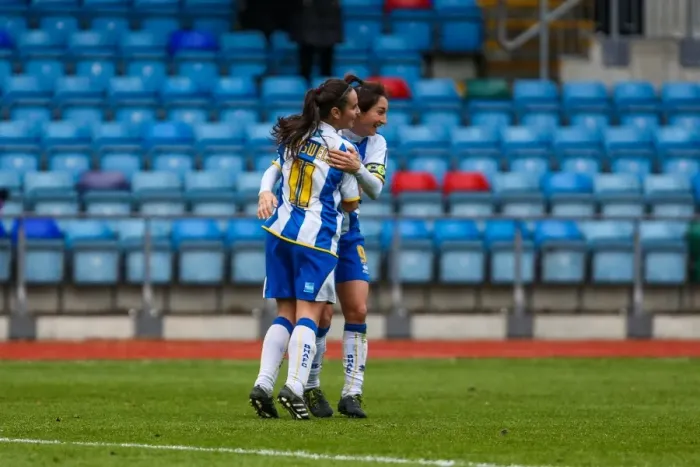 Framed Print : Brighton & Hove Albion Women's Football: Chesham Match, 2013-14 Season - Brighton And Hove Albion's Women's Team in Action against Chesham during the 2013-14 Season