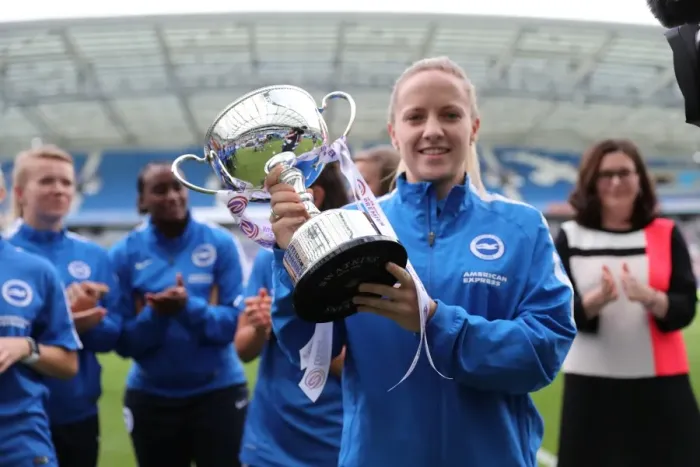 Framed Print : Brighton & Hove Albion Women's Team Lift the Trophy: Pre-Season Victory against S.S. Lazio (31JUL16) Framed Print : Brighton & Hove Albion Women's Team Lift the Trophy: Pre-Season Victory against S.S. Lazio (31JUL16)