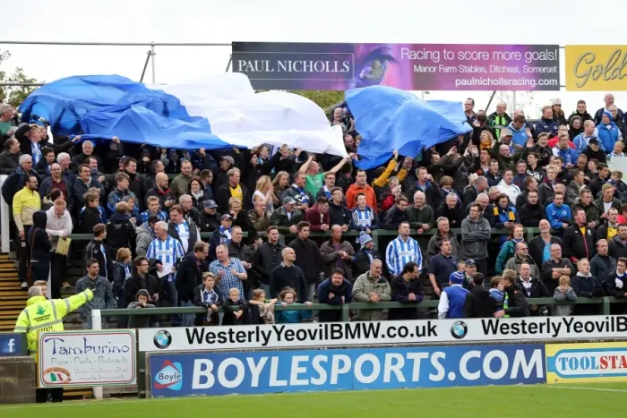 Framed Print : Brighton & Hove Albion at Yeovil Town (2013-14 Season): Away Game Highlights