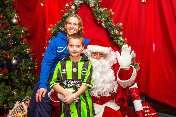 Brighton & Hove Albion Young Seagulls: 2012 Christmas Party at Santa's Magical Grotto