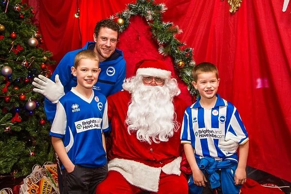 Brighton & Hove Albion Young Seagulls Magical Christmas Party 2012: Santa's Grotto