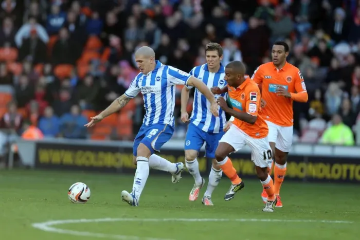 Framed Print : Brighton & Hove Albion's Adam El-Abd in Action Against Blackpool, Championship Clash, October 27, 2012 Framed Print : Brighton & Hove Albion's Adam El-Abd in Action Against Blackpool, Championship Clash, October 27, 2012