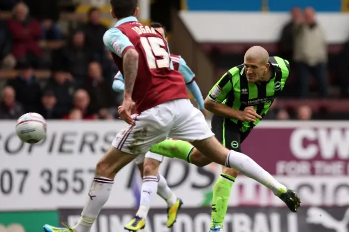 Framed Print : Brighton & Hove Albion's Adam El-Abd Focuses in Burnley Match, April 2012 Framed Print : Brighton & Hove Albion's Adam El-Abd Focuses in Burnley Match, April 2012