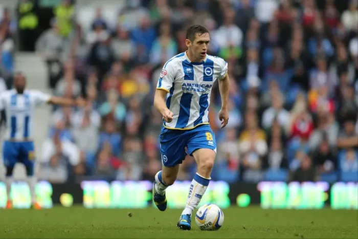 Framed Print : Brighton & Hove Albion's Andrew Crofts Charges Forward Against Bolton Wanderers (September 21, 2013) Framed Print : Brighton & Hove Albion's Andrew Crofts Charges Forward Against Bolton Wanderers (September 21, 2013)