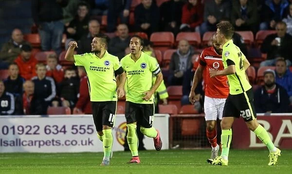 Brighton and Hove Albion's Battle at Walsall: Capital One Cup Clash, 25th August 2015 (Walsall 25AUG15)