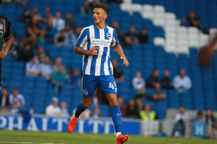 Framed Print : Brighton & Hove Albion's Ben White in Action against Colchester United during the EFL Cup First Round, 9th August 2016 Framed Print : Brighton & Hove Albion's Ben White in Action against Colchester United during the EFL Cup First Round, 9th August 2016