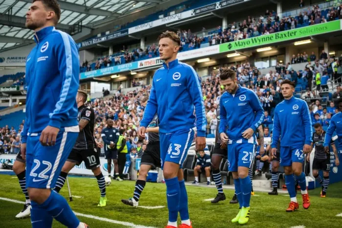 Framed Print : Brighton & Hove Albion's Ben White in Action against Colchester United during EFL Cup First Round (9th August 2016) Framed Print : Brighton & Hove Albion's Ben White in Action against Colchester United during EFL Cup First Round (9th August 2016)