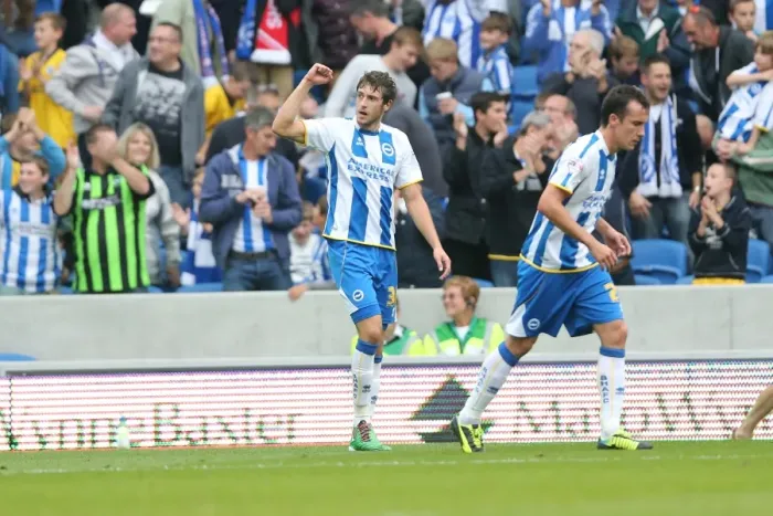 Framed Print : Brighton & Hove Albion's Will Buckley Scores Thrilling Third Goal Against Bolton Wanderers in Skybet Championship 2013 Framed Print : Brighton & Hove Albion's Will Buckley Scores Thrilling Third Goal Against Bolton Wanderers in Skybet Championship 2013