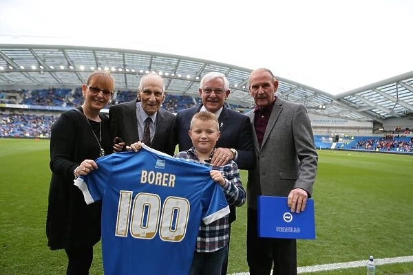 Brighton & Hove Albion's Centenary Celebration: SkyBet Championship Clash with Rotherham United at American Express Community Stadium (25th October 2014)