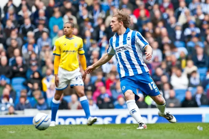 Framed Print : Brighton & Hove Albion's Craig Mackail-Smith Scores Against Birmingham City in Npower Championship Match at Amex Stadium (April 21, 2012) Framed Print : Brighton & Hove Albion's Craig Mackail-Smith Scores Against Birmingham City in Npower Championship Match at Amex Stadium (April 21, 2012)