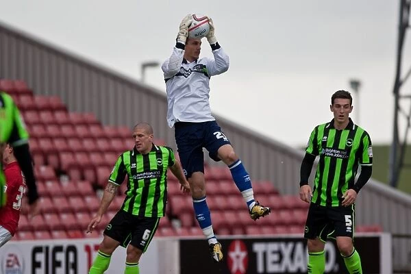 Brighton & Hove Albion's David Gonzalez in Action at Barnsley, Npower Championship, 2012