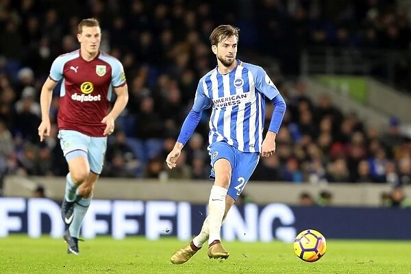 Brighton & Hove Albion's Davy Propper in Action Against Burnley (16DEC17)