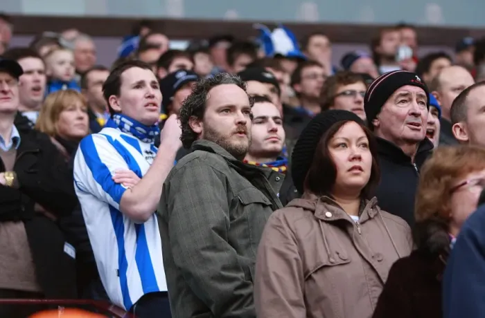 Framed Print : Brighton & Hove Albion's Epic FA Cup Battle at Villa Park, January 2010