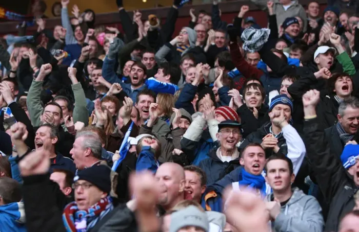 Framed Print : Brighton & Hove Albion's Epic FA Cup Battle at Villa Park (January 2010)