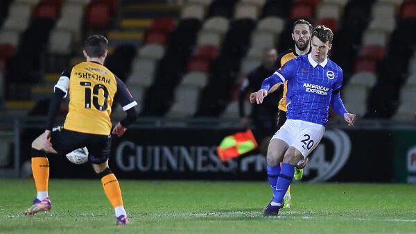 Brighton and Hove Albion's FA Cup Battle at Newport County: A Tight Third Round Clash (10th January 2021)
